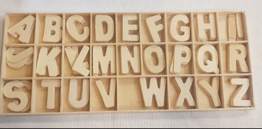 Brand new Clearance Wooden Alphabet/Uppercase Letters