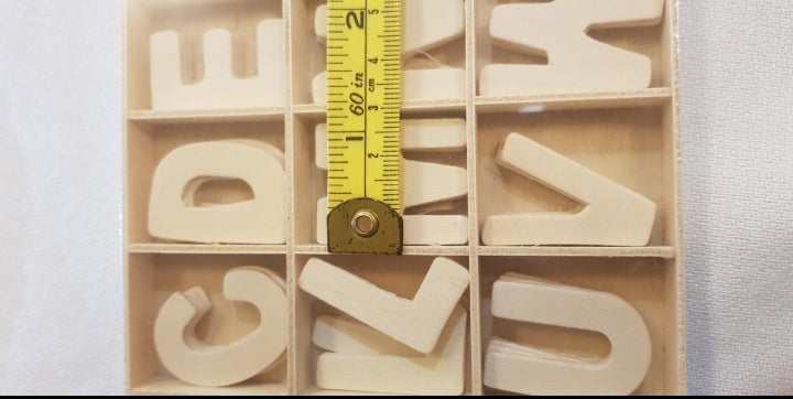 Brand new Clearance Wooden Alphabet/Uppercase Letters