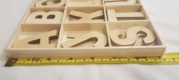 Brand new Clearance Wooden Alphabet/Uppercase Letters