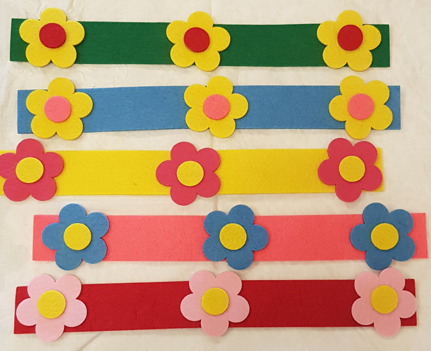 Felt Button/Zipper Activity For Fine Motor Skills