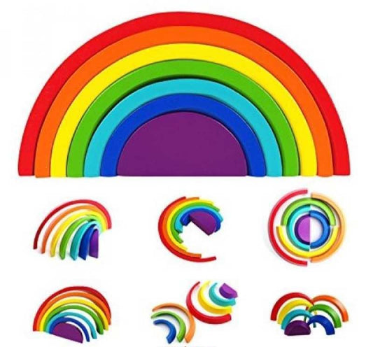 Rainbow Blocks/ Arcs-Semi circles - smaller size