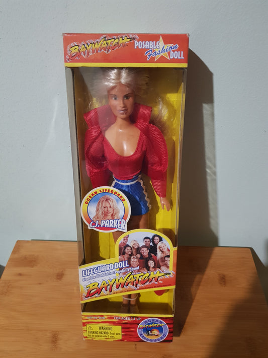 TOY ISLAND BAYWATCH  LIFEGUARD CJ PARKER POSEABLE DOLL