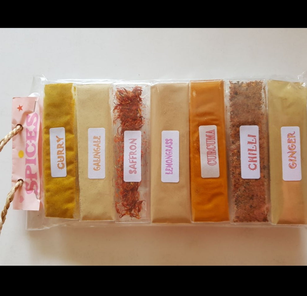 Sensorial Activity - Smelling - Different Spices - Spice pack