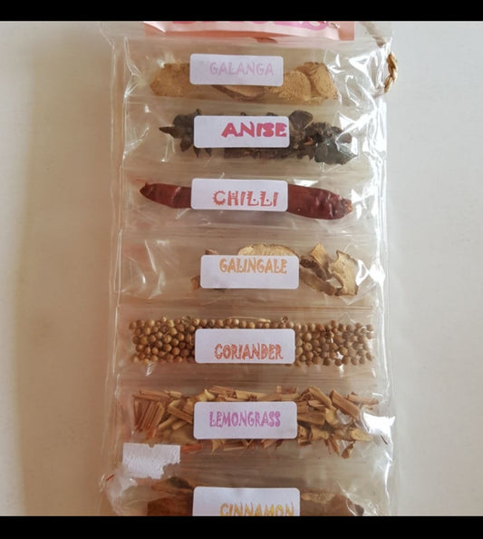 Sensorial Activity - Smelling - Different Spices - Spice pack