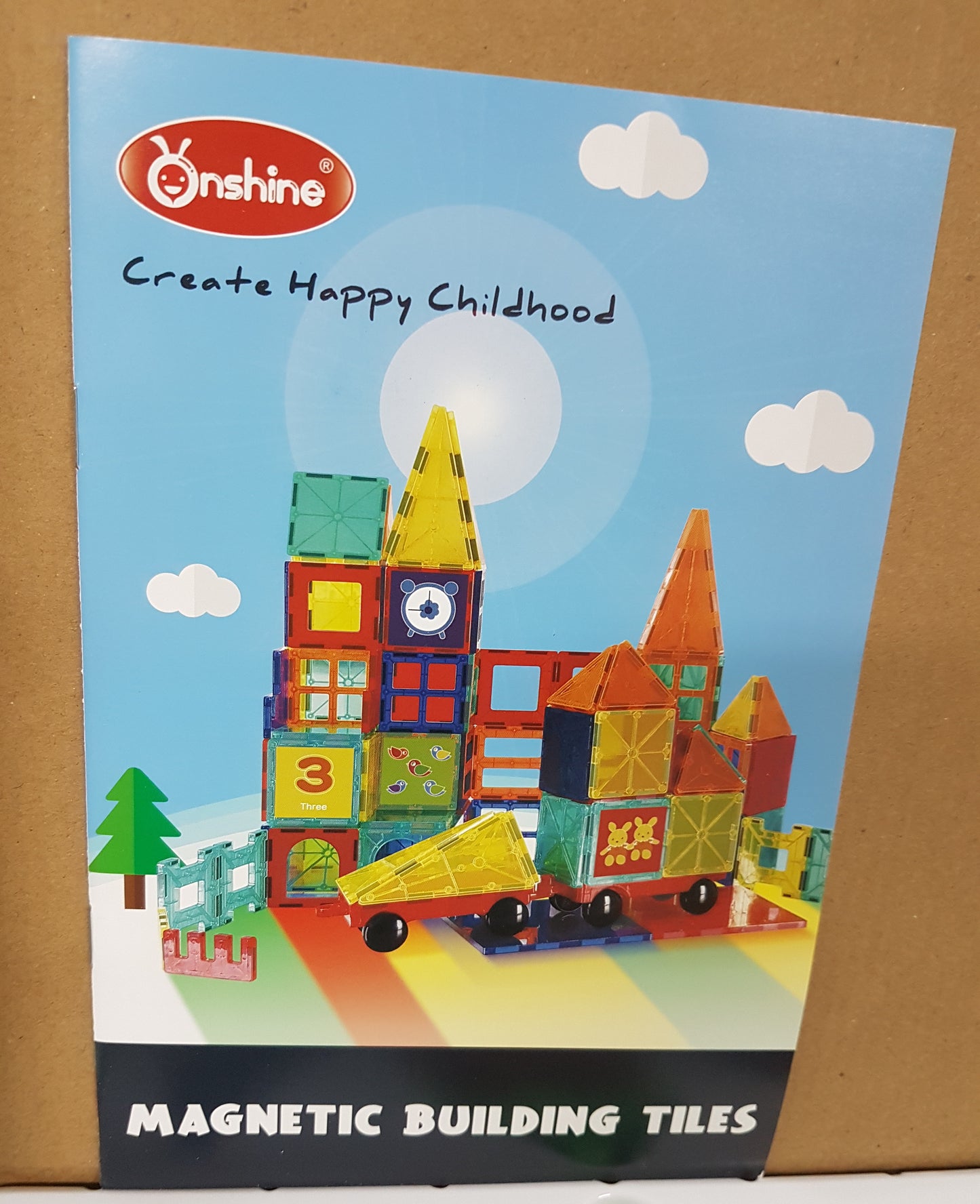 Onshine - Creative Play - Magnetic Building Tiles