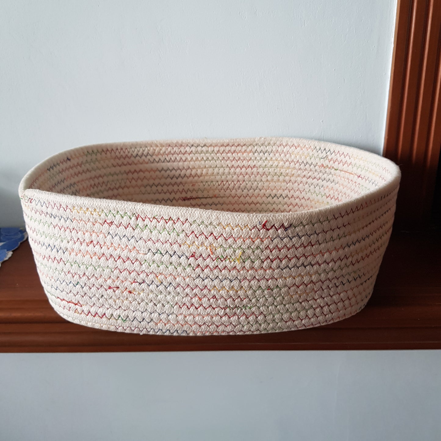 Nordic Style Cotton Handwoven Rope Storage Basket