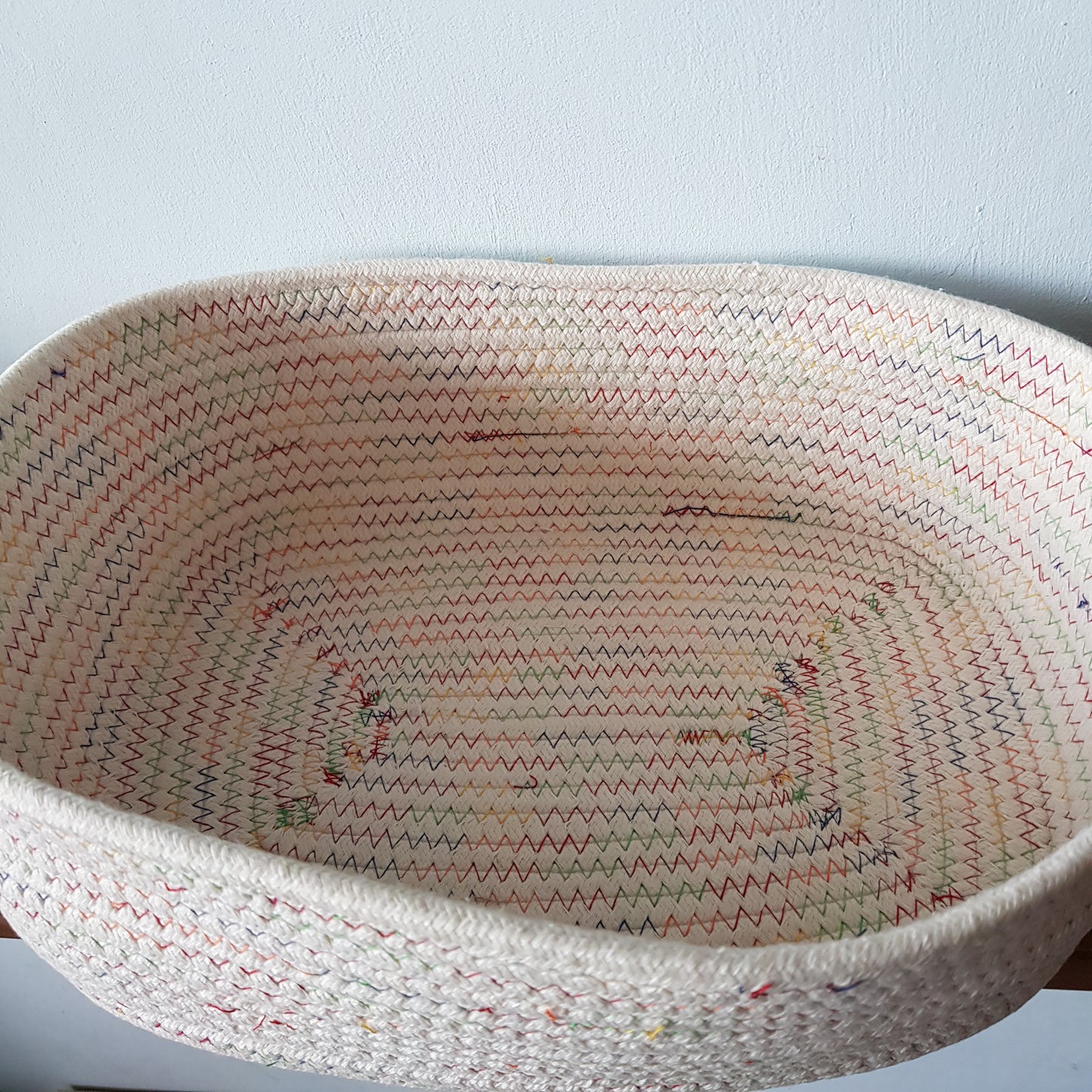 Nordic Style Cotton Handwoven Rope Storage Basket