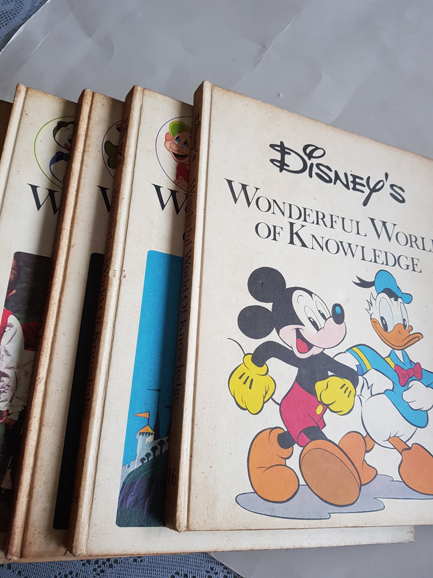 Clearance vintage Collection - Disney Wonderful World of Knowledge Encyclopedia