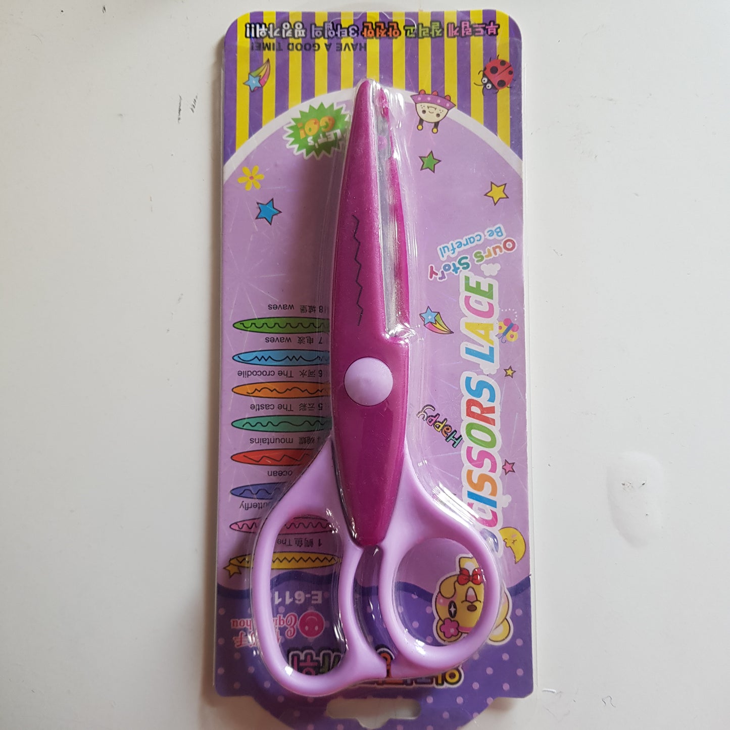 Art & Craft Scissors - Zig Zag designs x 3 types