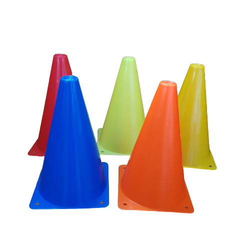 5 pcs Rainbow Plastic colors traffic cones