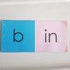 Montessori DIY  - Pink Scheme Phonics Flip Cards- ug/ig/an/ag/en/at patterns