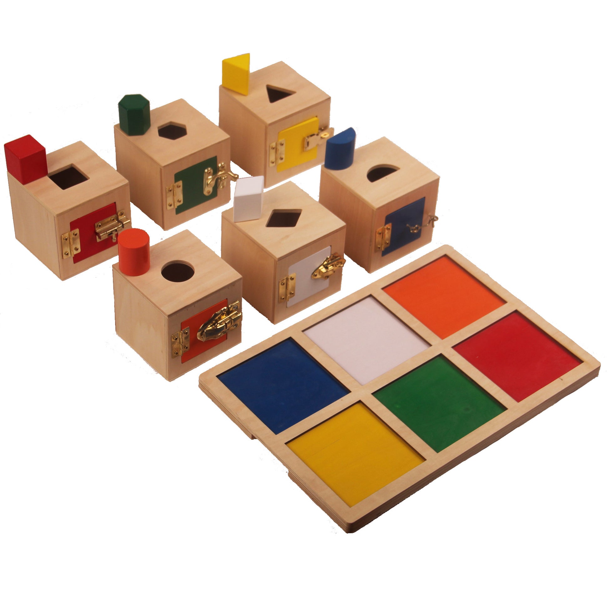 Montessori Peek-a-Boo Lock Box - RightToLearn.com.sg
 - 1