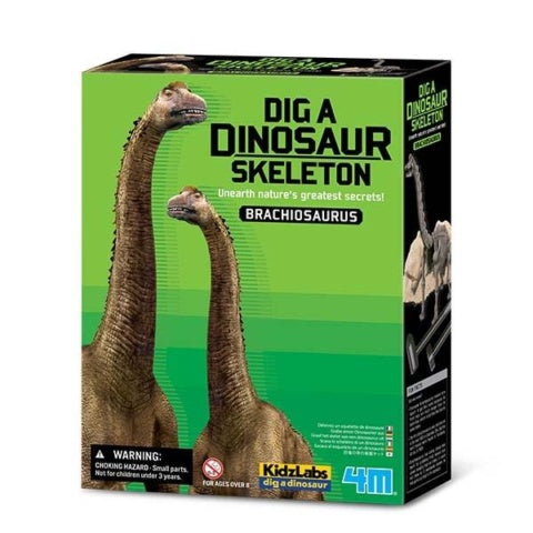 4M - KidzLab - Dig a Brachiosaurus Dinosaur Skeleton