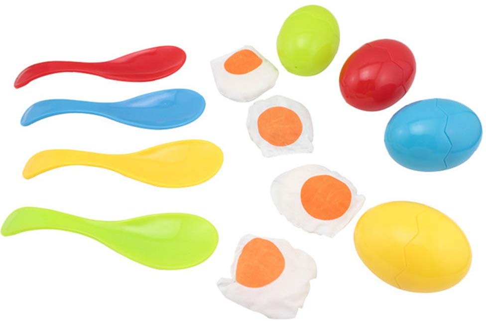 Egg and Spoon Balancing Game Set