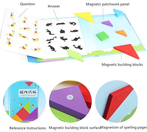 Magnetic Tangram Puzzle