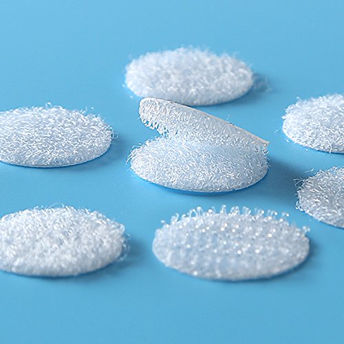 100 pairs Self Adhesive Round Velcro (Different sizes)