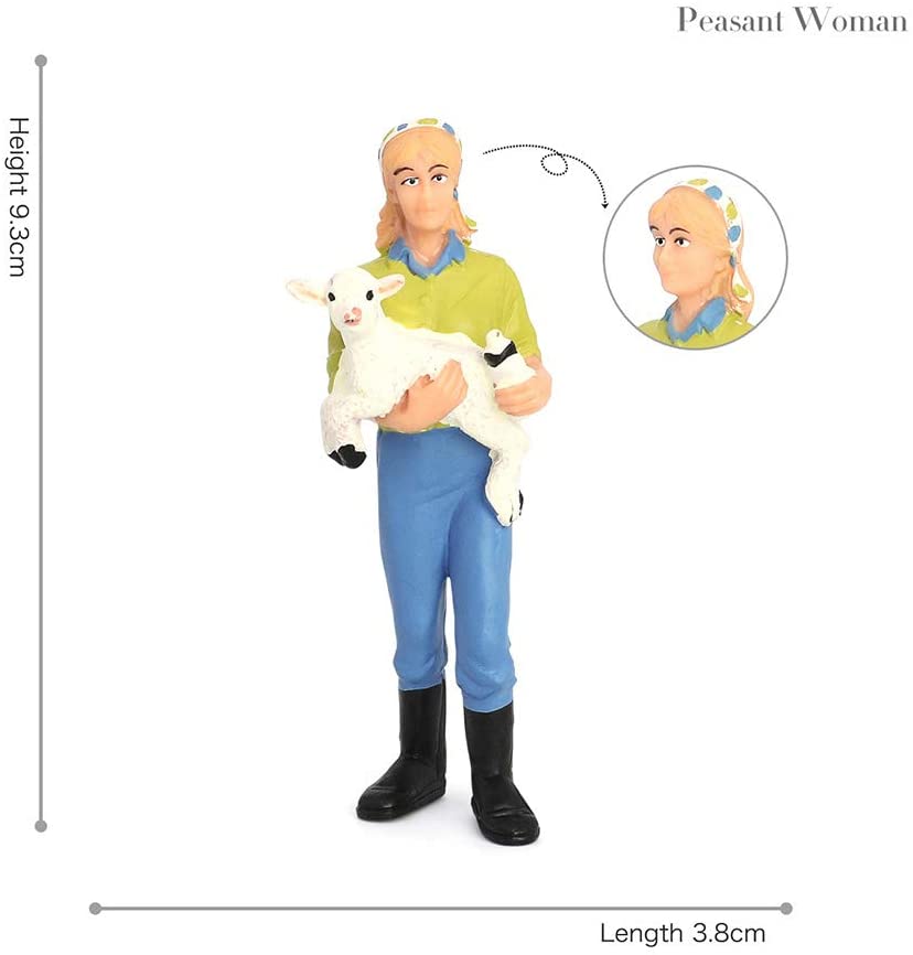 Montessori Grammar - Phonetic Farm series - Farmer Model Figures