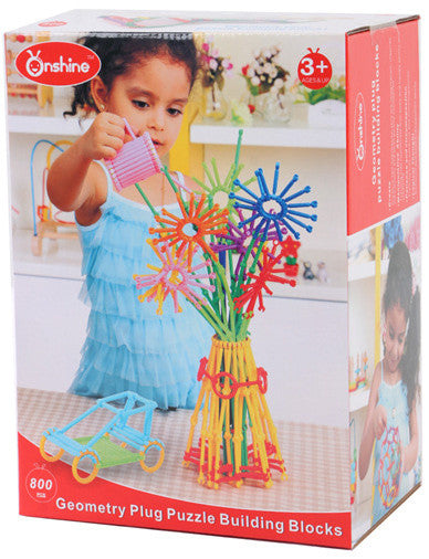 Onshine Building Geometric Plug Activity set - RightToLearn.com.sg
 - 1