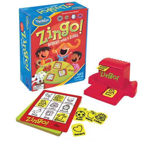 ThinkFun - ZINGO - Bingo with a Zing - RightToLearn.com.sg
