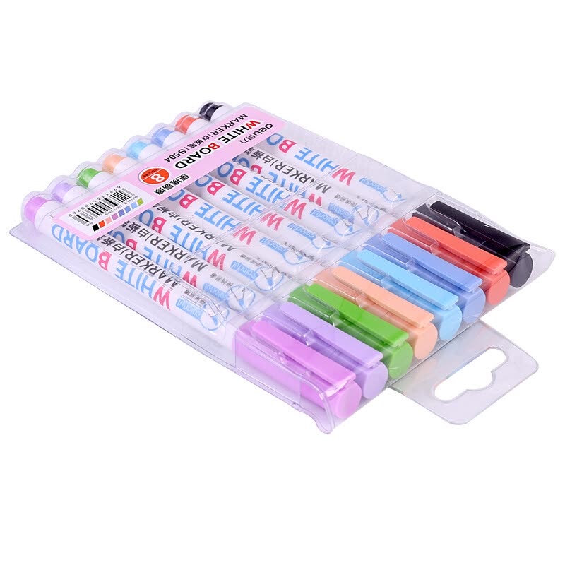 Colourful/Colorful White Board Marker x 8