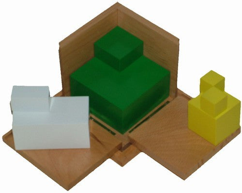 Montessori Power of 2 Cube - Monomial Cube - RightToLearn.com.sg
