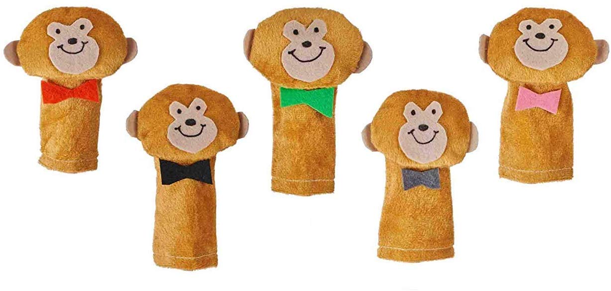 Poems and Songs Five little Monkeys/ducks Finger puppets