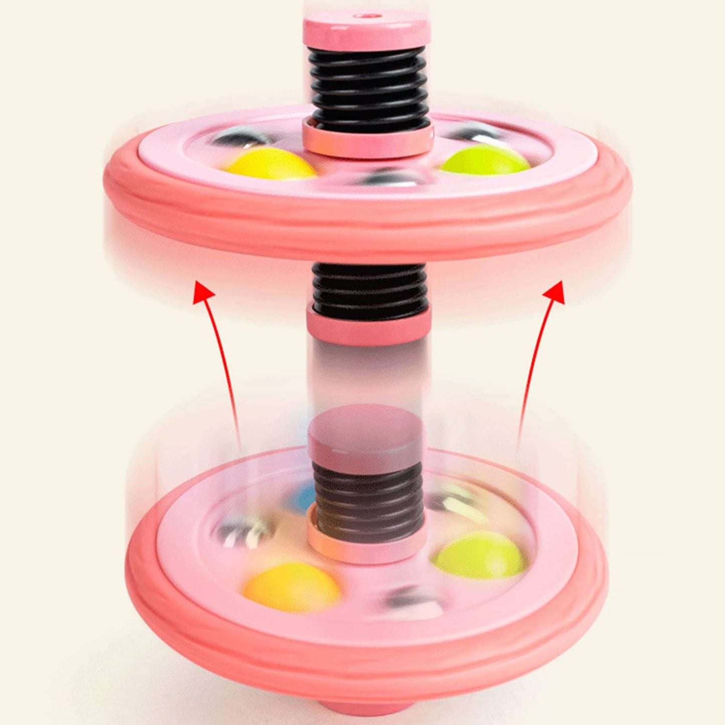 Tire Pop Run away Bouncing  Spinner Top -  Fingertip Hand Spinner Toys Stress Relief