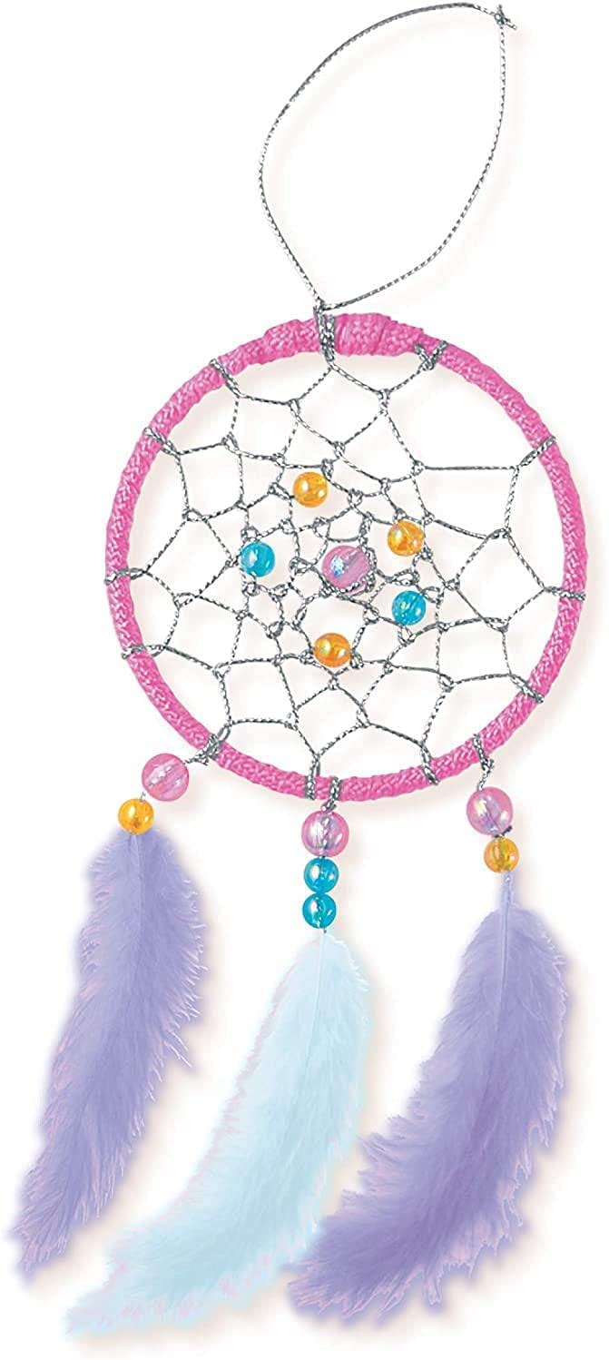 4M Little Crafts Kit  - DIY Art & Craft - Dream Catcher Making Kit - Hanging Display set