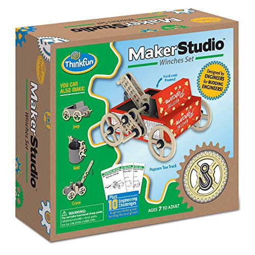 ThinkFun Maker Studio Winches Set - RightToLearn.com.sg
 - 1