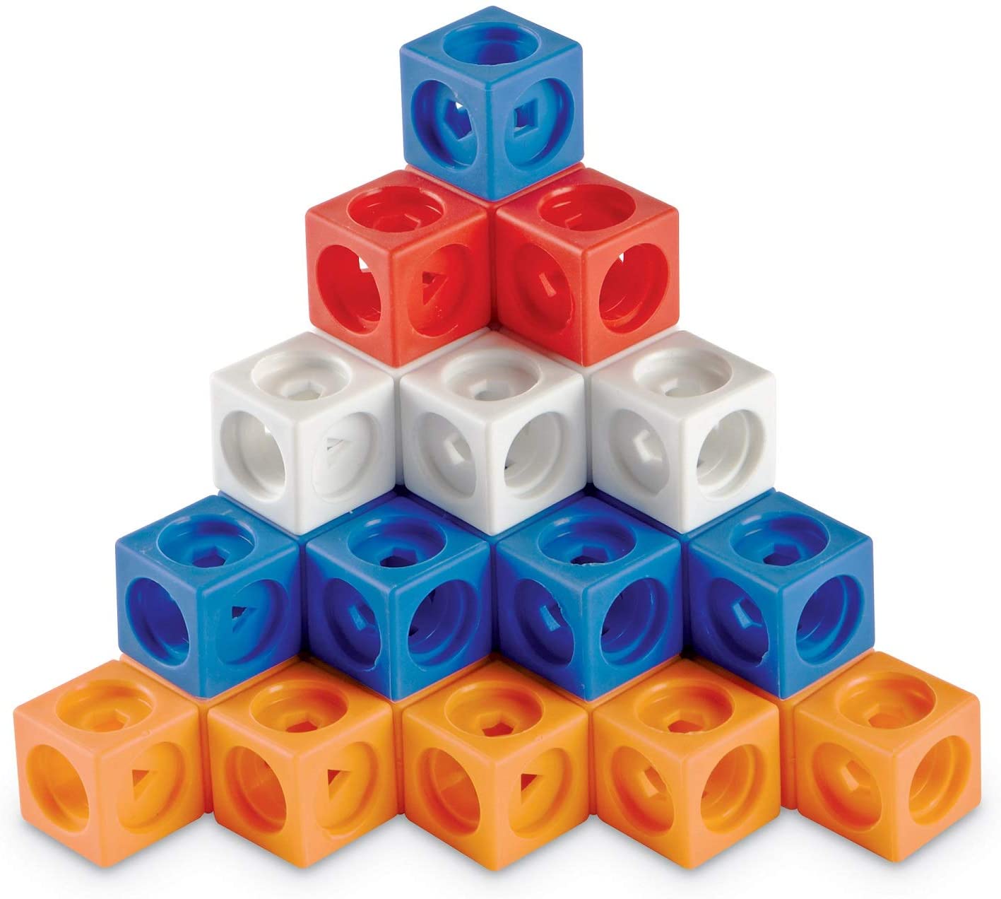 Learning Resources STEM Explorers MathLink Builders Cubes (100 Piece)