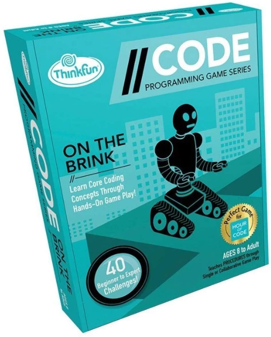 Thinkfun Think Fun Code Coding Game - On the Brink - Programming Game Series