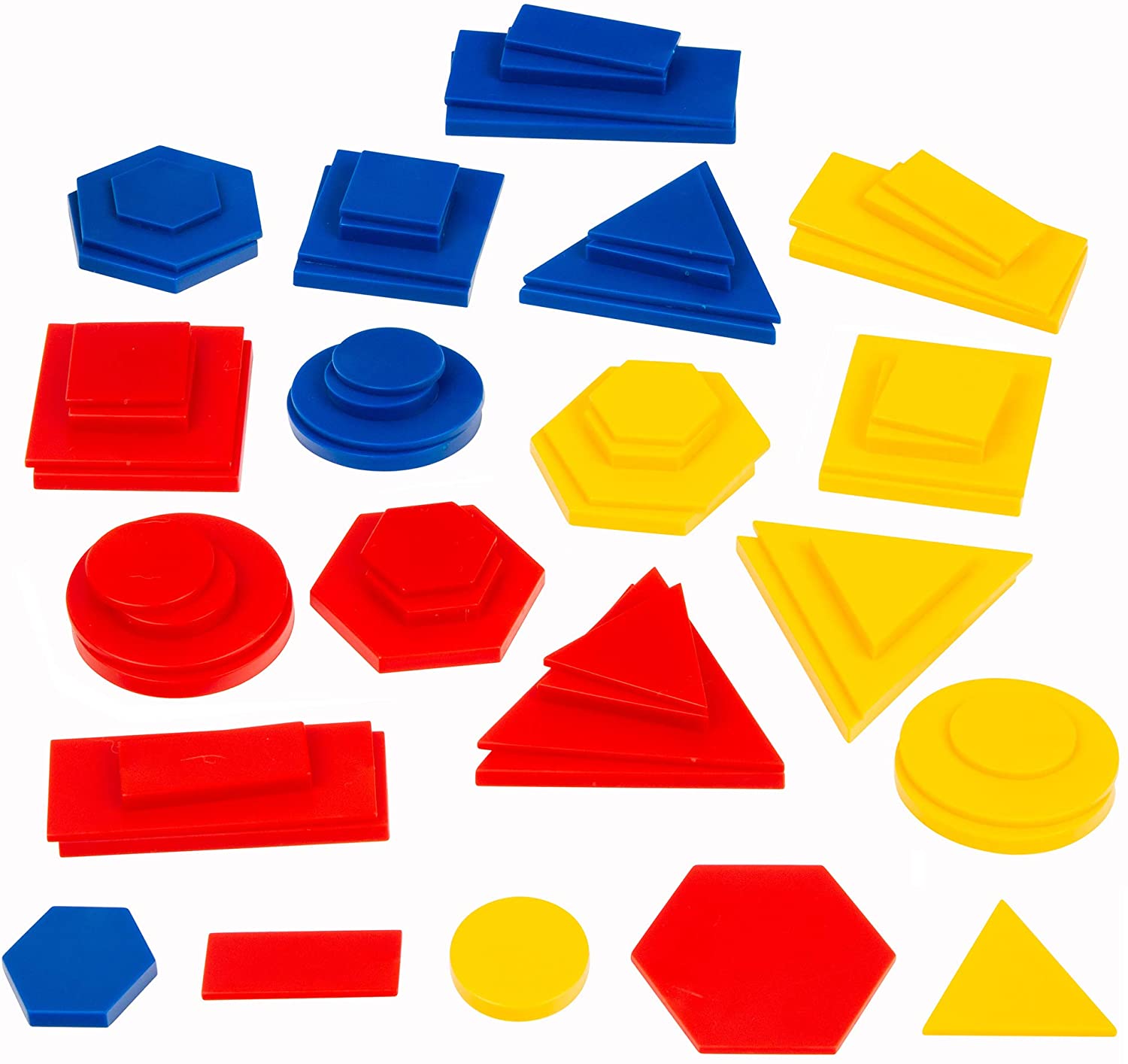 Attribute Blocks Math Pattern Kids First Math: Attribute Blocks Math Kit with Activity Cards - Devel ...