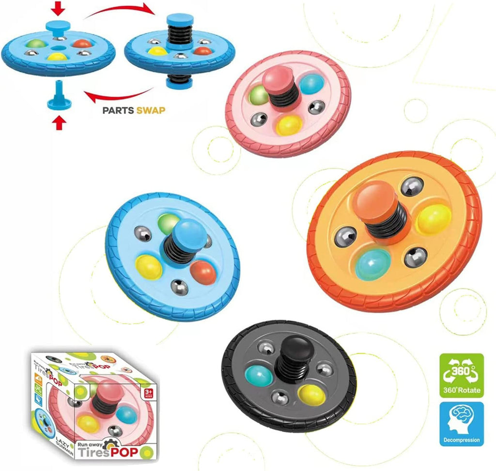 Bouncing fashion fidget spinner