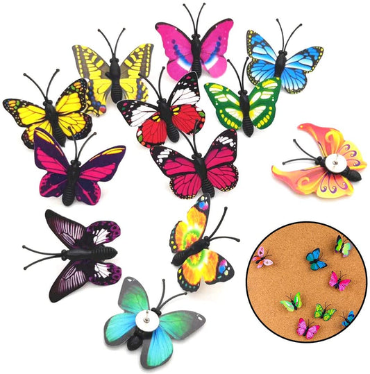 Push Pins 20 PCS - Creative Butterfly Decorative  Thumb Tack Drawing Pin