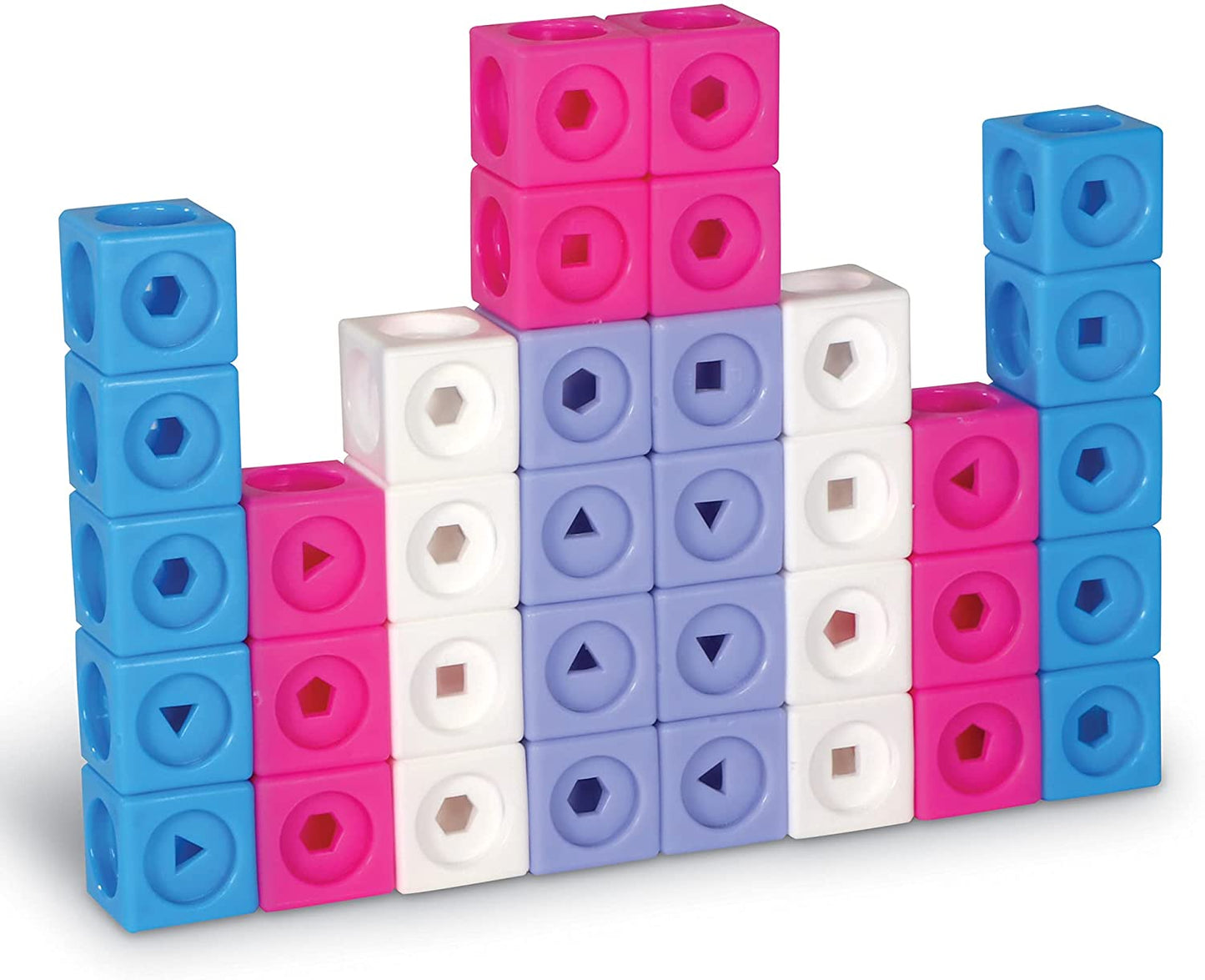 Learning Resources Mathlink Cubes - KINDERGARTEN Math Activity Set (115 Piece)