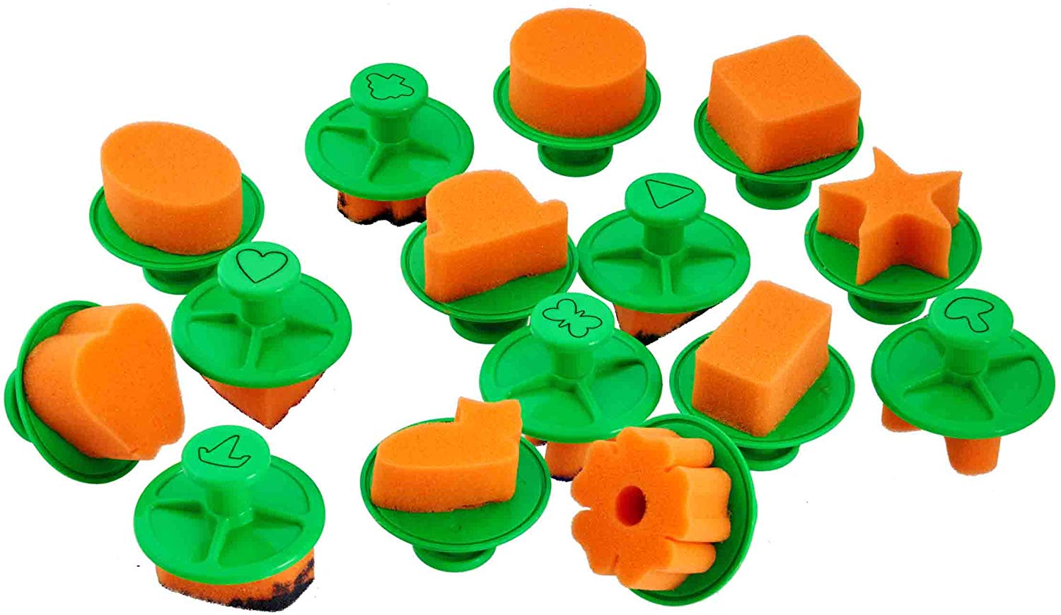 Art & Craft - Toddlers Sponge Dabbers with handle - Painting Activity ...