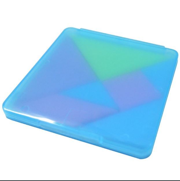 7 pc Plastic Tangram with Casing