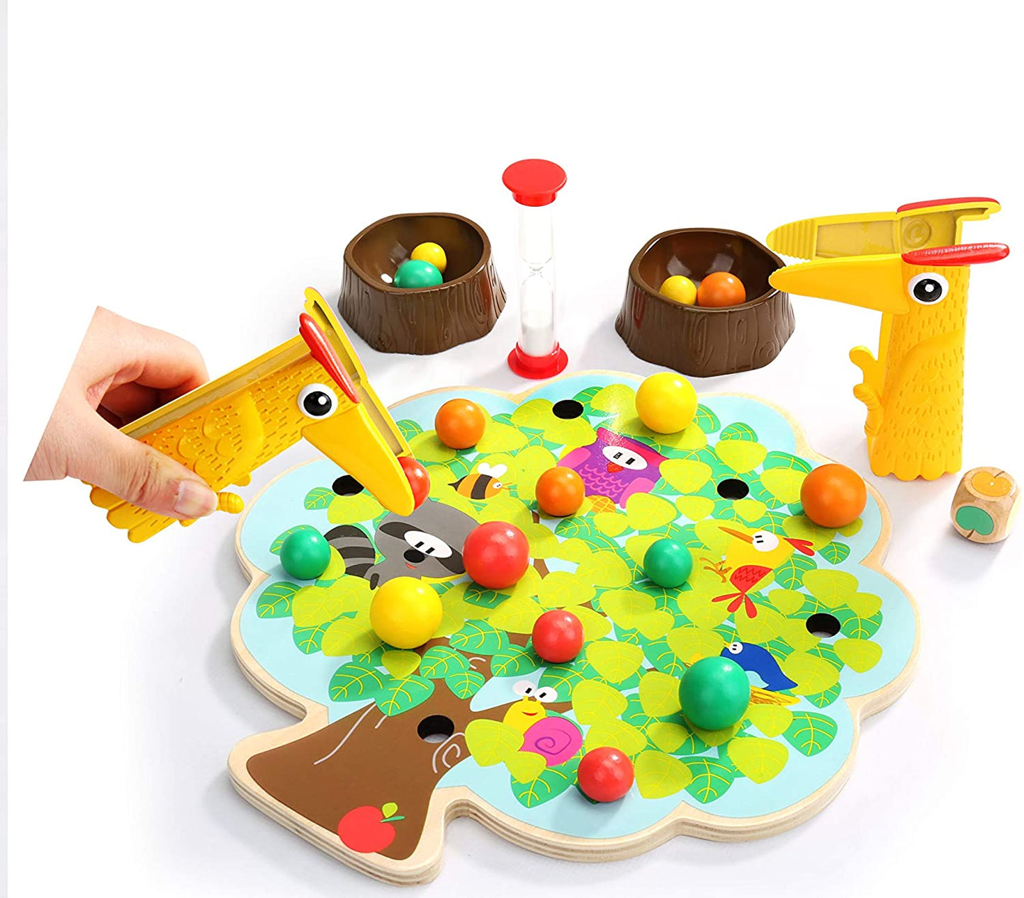 Topbright Wooden Pecker's Fruit Fiesta Game