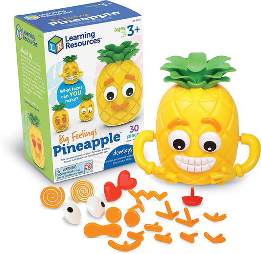 Learning Resources Big Feelings Pineapple, Social Emotional Facial expressions Activity