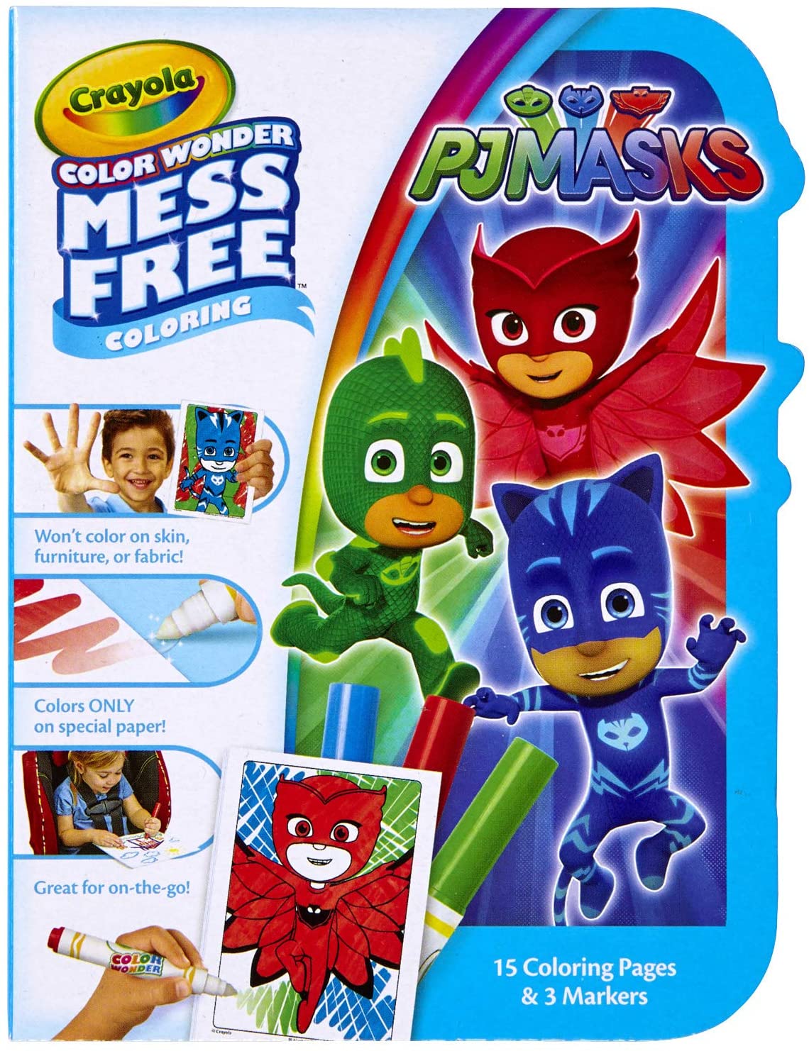 Crayola - Color Wonder Mess Free On The Go - Paw Patrol / PJ Masks