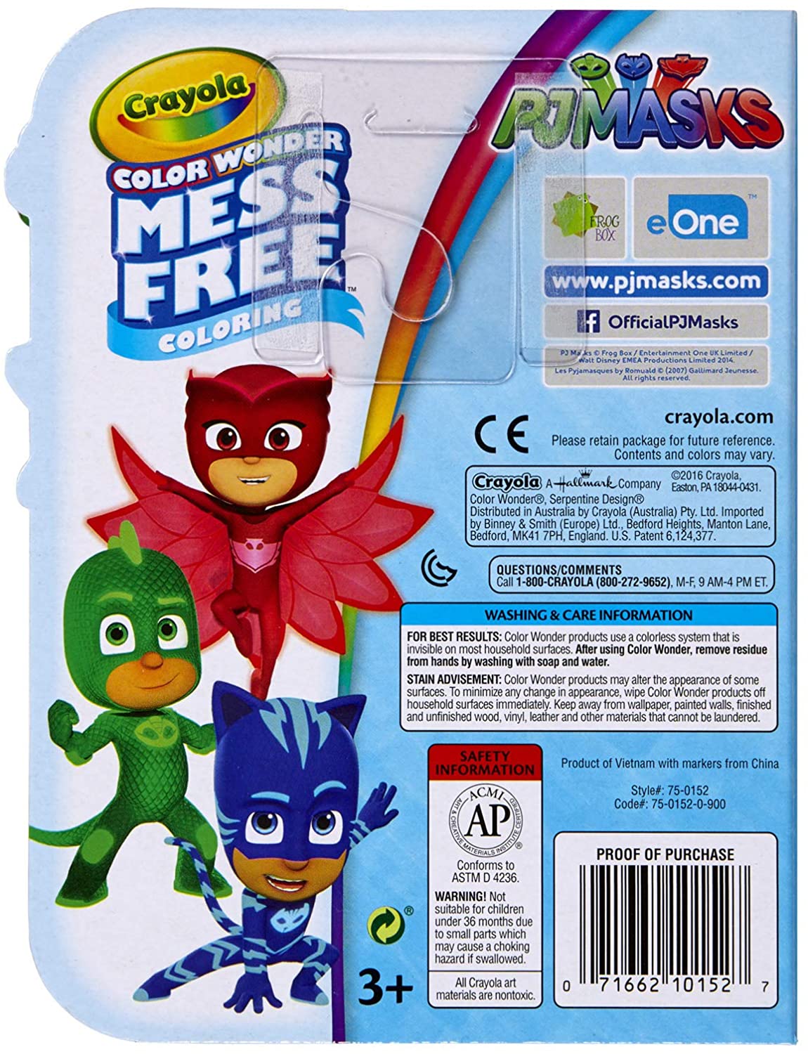 Crayola - Color Wonder Mess Free On The Go - Paw Patrol / PJ Masks