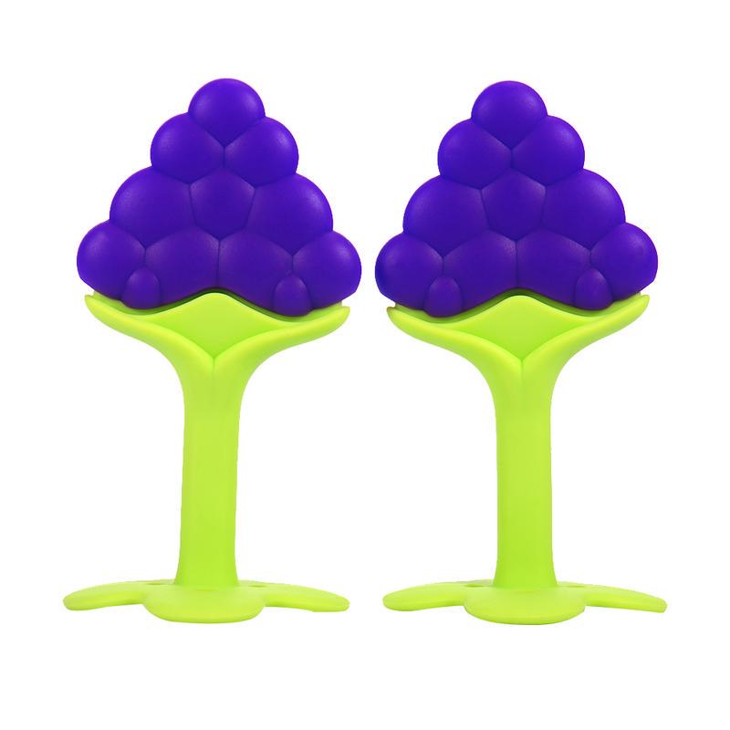 Infant - Fruit Shape Baby Teether Teething Toys Food Grade Silicone Teether