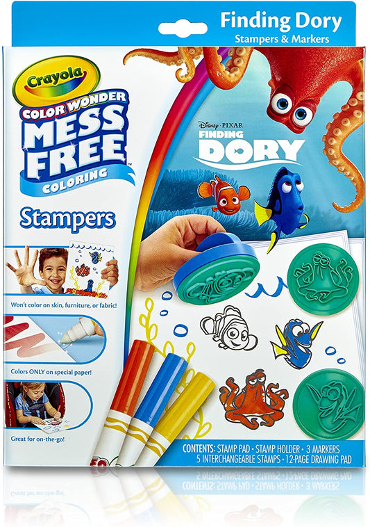 Crayola - Crayola Color Wonder Disney Pixar Finding Dory Stampers