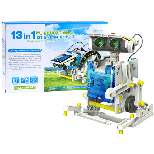 13-in-1 Educational Solar Robot Kit- STEM