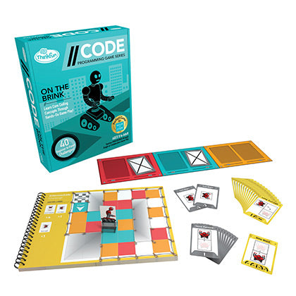 Thinkfun Think Fun Code Coding Game - On the Brink - Programming Game Series