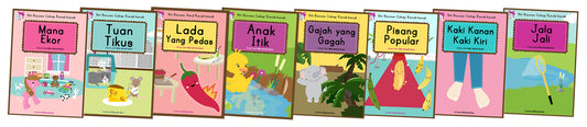 Books Malay - Confident Readers - Bacaan Cekap Kanak - Kanak - RightToLearn.com.sg
