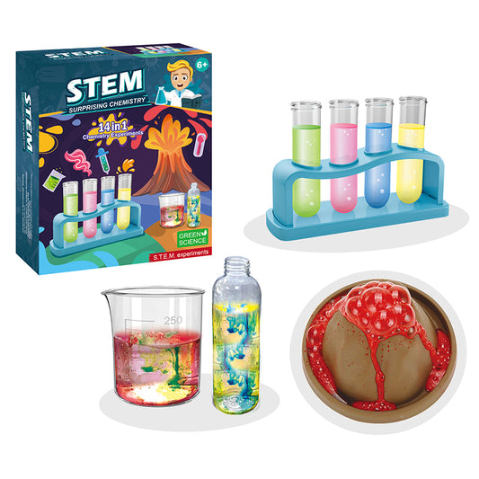 STEAM/ STEM 14 in 1 Science Chemistry Experiment Kit Educational Learning set