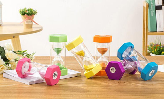 Hour glass Sand glass Timer for Kids Activity / Baking / Kitchen 1/2/3/5/10/15/ 30 /45/60 minutes