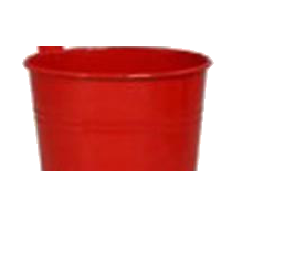 Metal Tin Bucket/ Pail with a hook