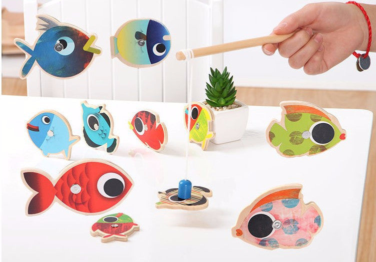 Magnetic Fishing Game in a Tin Box - Fine Motor skills